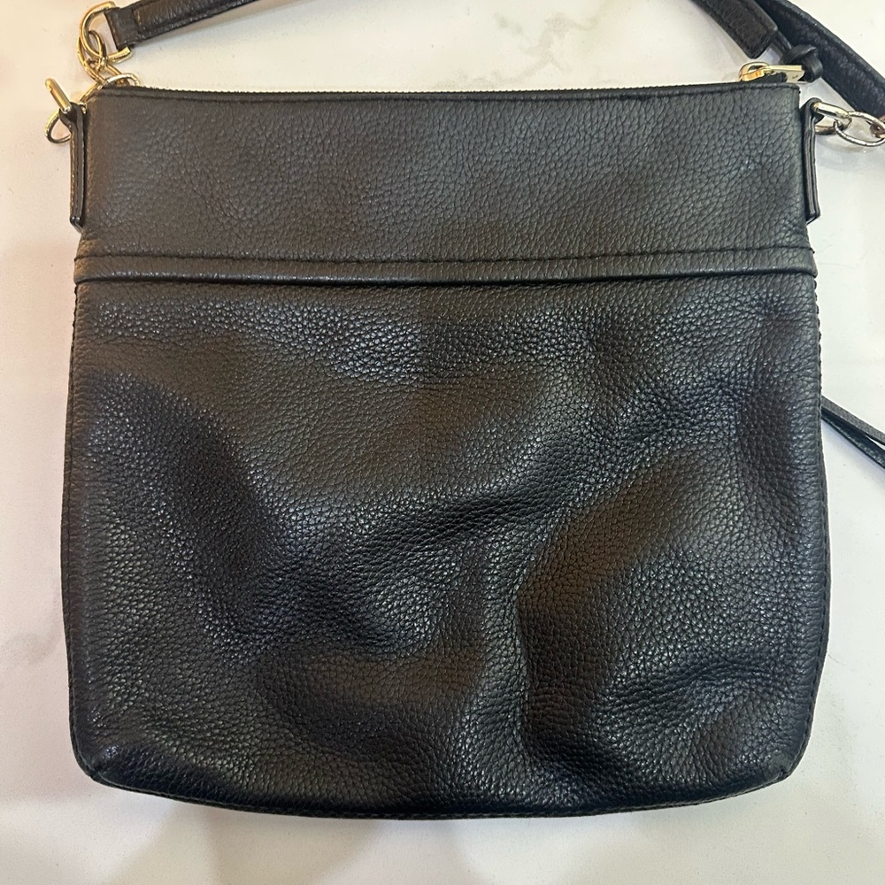 Kate Spade Black Leather Crossbody Bag - Picture 3 of 9